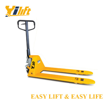 low profile hand pallet truck